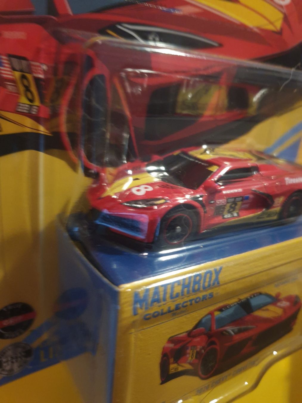Matchbox Modellini d'auto: Matchbox 2020 CHEVY CORVETTE – Nuovo e nell'imballaggio originale da Oftringen venduto da Rotor 3