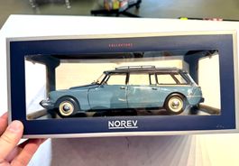 Norev 181591 CITROEN ID BREAK 1967 Monte Carlo Blue 1:18