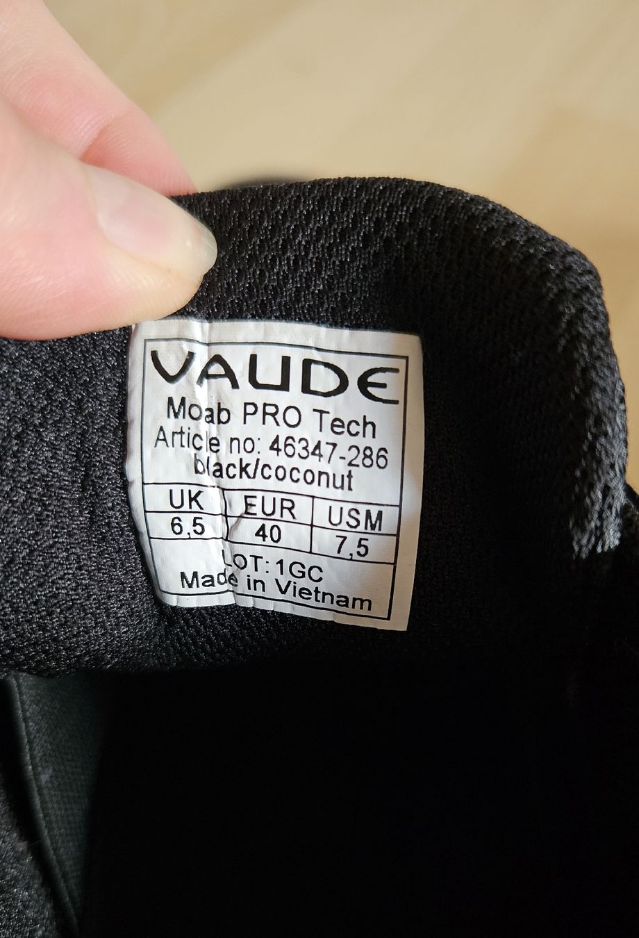 Scarpe da uomo: VAUDE MOAB PRO TECH MTB-Schuhe – Usato da Mamishaus venduto da Chewy_since 4