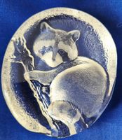 Glasobjekt Waschbär WWF Svenskt Glas guter Zustand