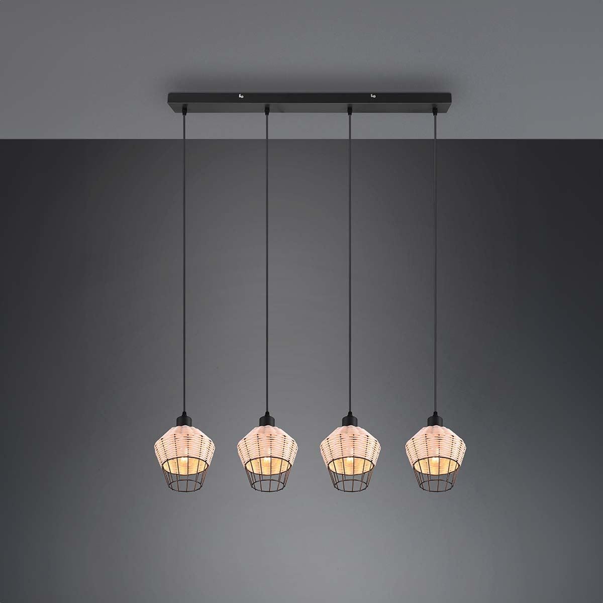 Lampadari & plafoniere: Pendelleuchte, 4 Strahler, 95 cm x 17 cm – Nuovo (secondo la descrizione) da Kreuzlingen venduto da Smart-Light