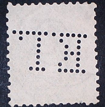 Tous les timbres: Perfin   61 – D'occasion à Opfikon par webstar30 1