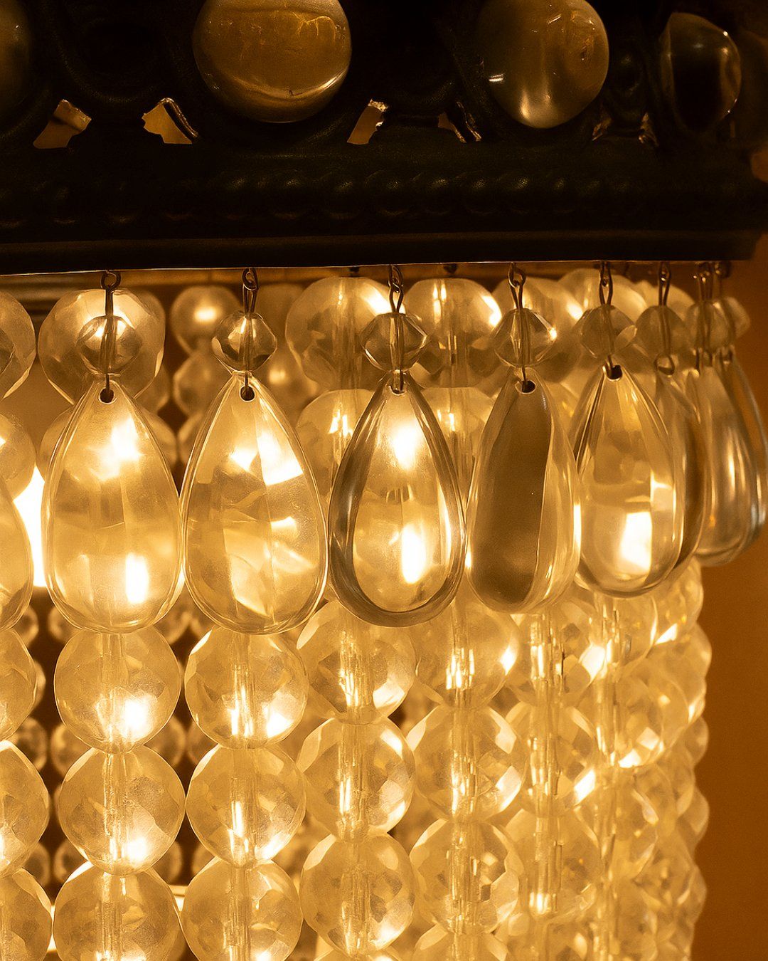 Lampadari & plafoniere: LUSTRE PANIER EN CRISTAL – Usato da Moutier venduto da Vintage-signature 5