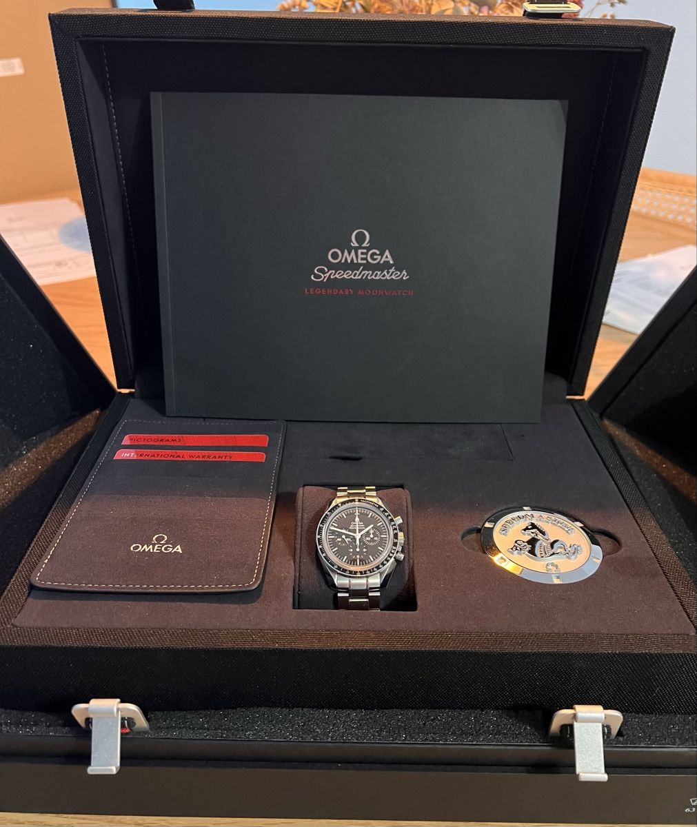 Omega Orologi: Omega Speedmaster Professional Moonwatch - Full Set – Usato da Lyss venduto da LEN17