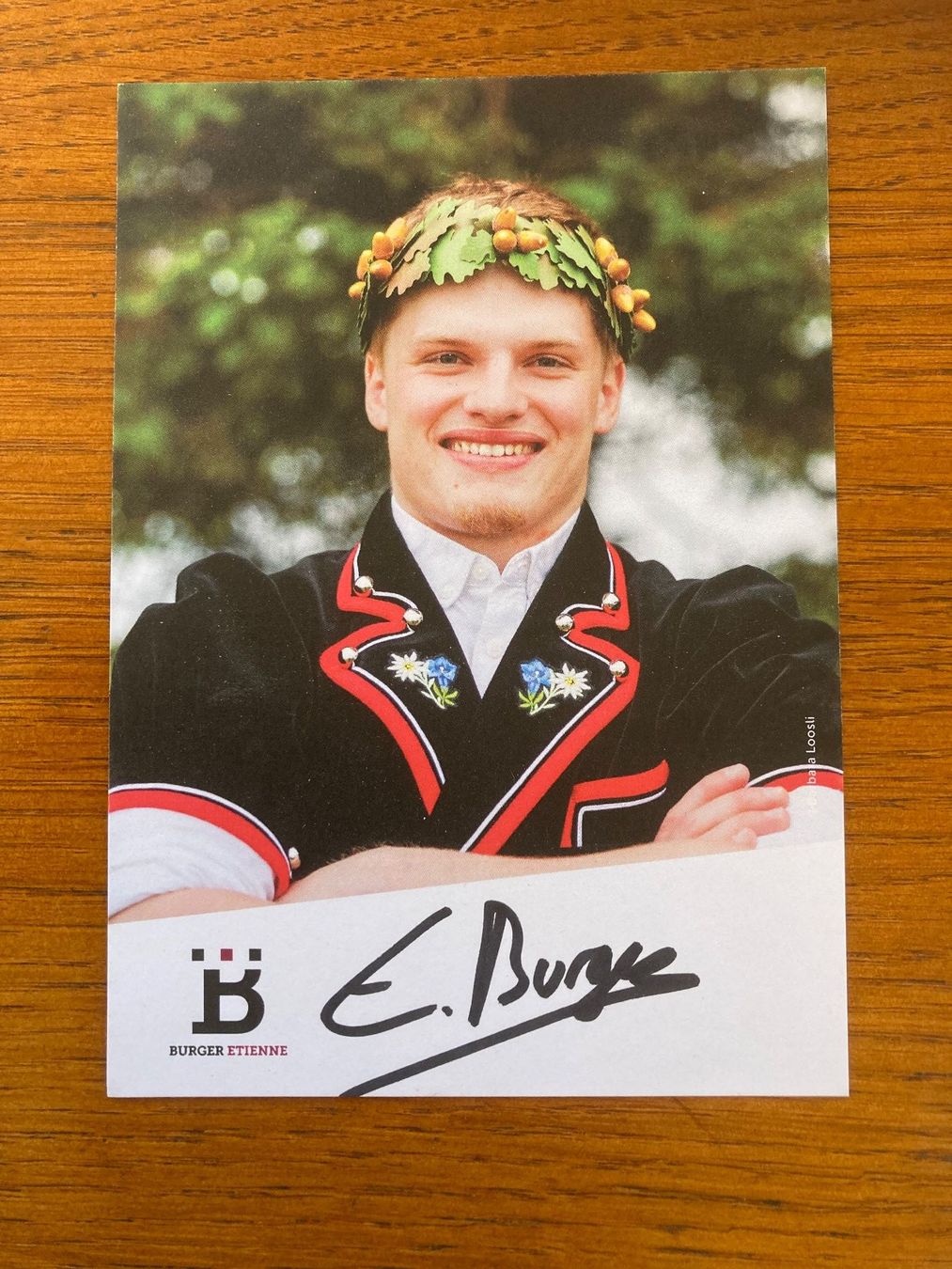 Autogramme: Etienne  Burger   /  orig. AK – Neu (gemäss Beschreibung) aus Lovens von Traktor69