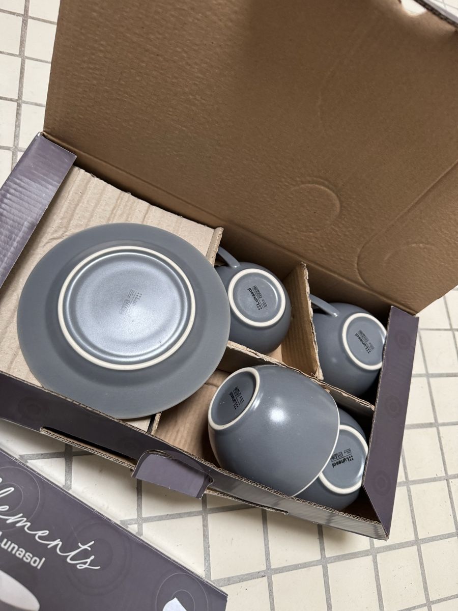 Sola Set di piatti: Sola Elements Kaffeetassen - 8er Set, neu | Nr 2 – Nuovo e nell'imballaggio originale da Buochs venduto da nik_r7gm