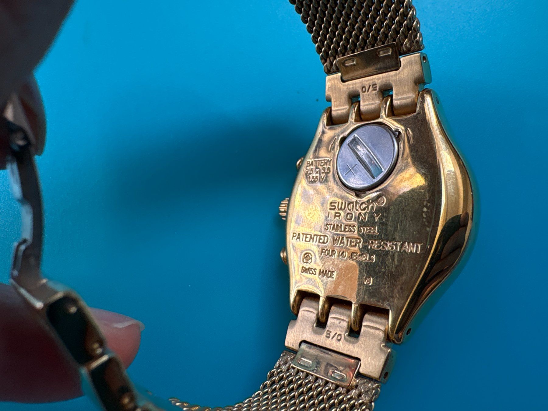 Swatch Uhren: Swatch Irony Chrono GOLDEN COVER – Gebraucht aus Elgg von Jo_Naj 4