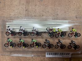 Fahrradfahrer Figuren Set 12 Stk neu Made in China
