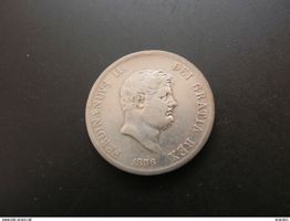 Italien Regno delle Due Sicilie 120 Grani 1856 Silver 27 g