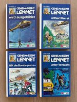 Jugendbücher - "Geheimagent Lennet" (4 Bänder)