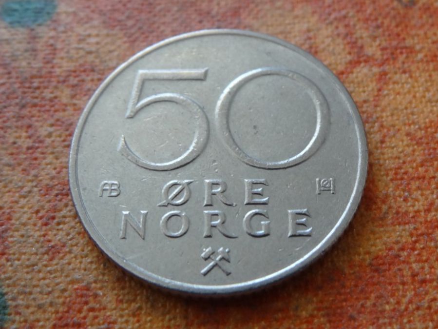 Toutes les monnaies: NORVEGE  50  ORE  1978 – D'occasion à Romanel-sur-Lausanne par Swift13 1