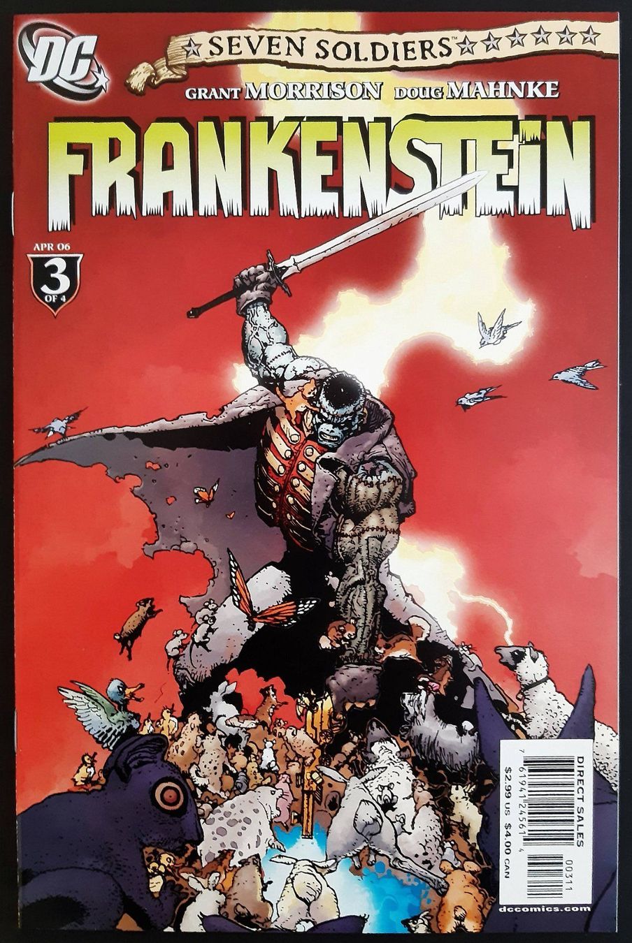 Fumetti: SEVEN SOLDIER FRANKENSTEIN COMPLETE 4 PART SERIE DC 2006 – Usato da Lugano venduto da YouWantUS 3