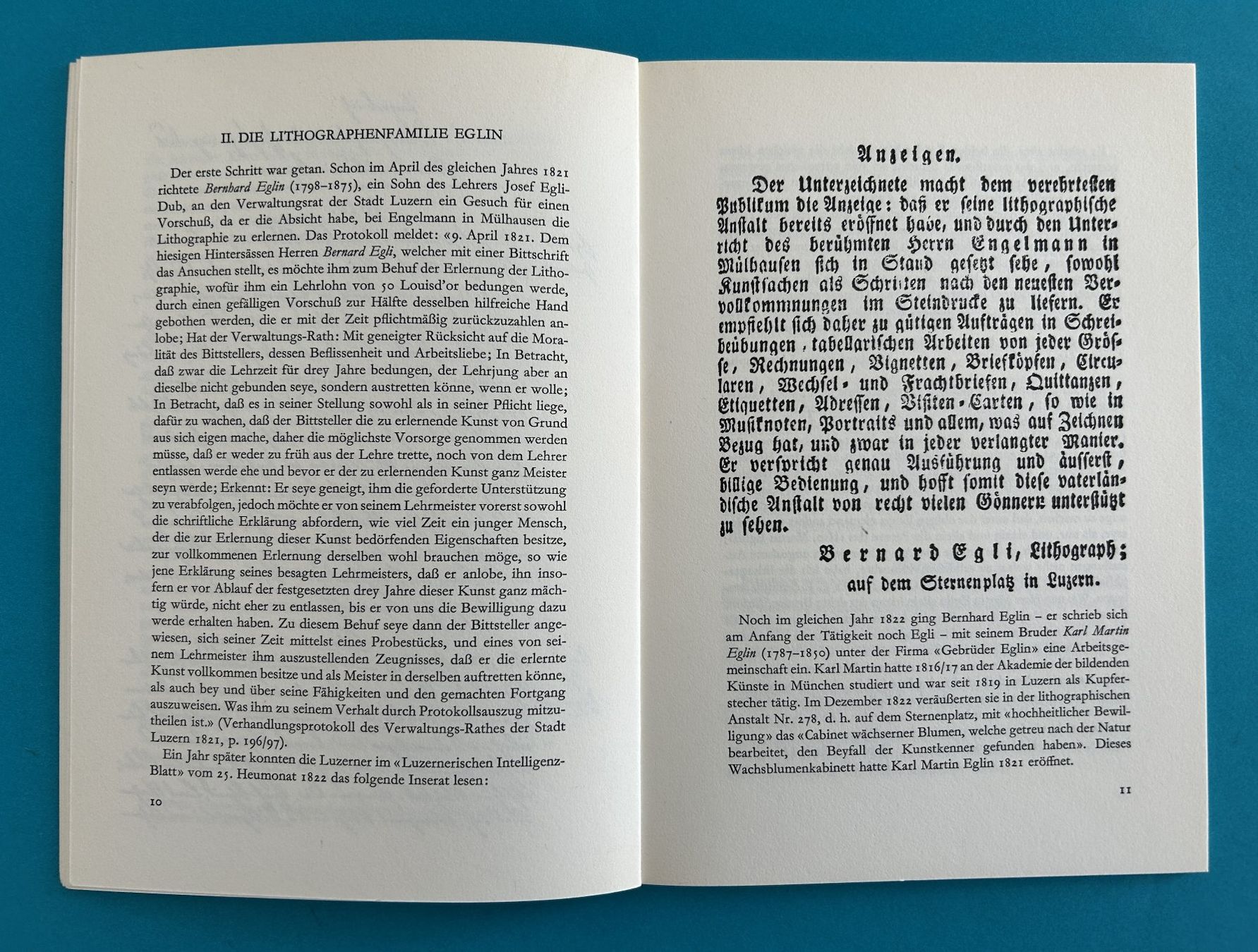 Libri: LUZERNER LITHOGRAPHEN des 19. JH. – Usato da Zürich venduto da Domus09 4