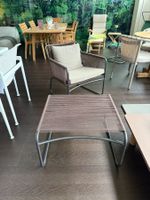 Sessel mit Hocker, Harp 311, Roda