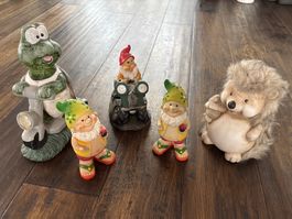 Gartenzwerge Figuren für Garten