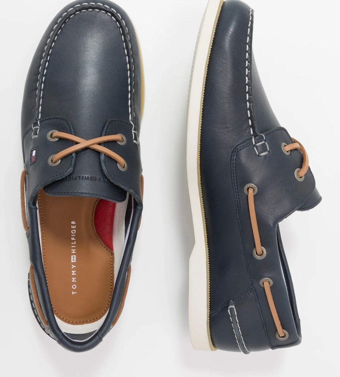 Tommy Hilfiger Scarpe da uomo: Tommy Hilfiger CLASSIC BOAT SHOE - Bootsschuh – Nuovo (secondo la descrizione) da Wittenbach venduto da bes_k8vr 1
