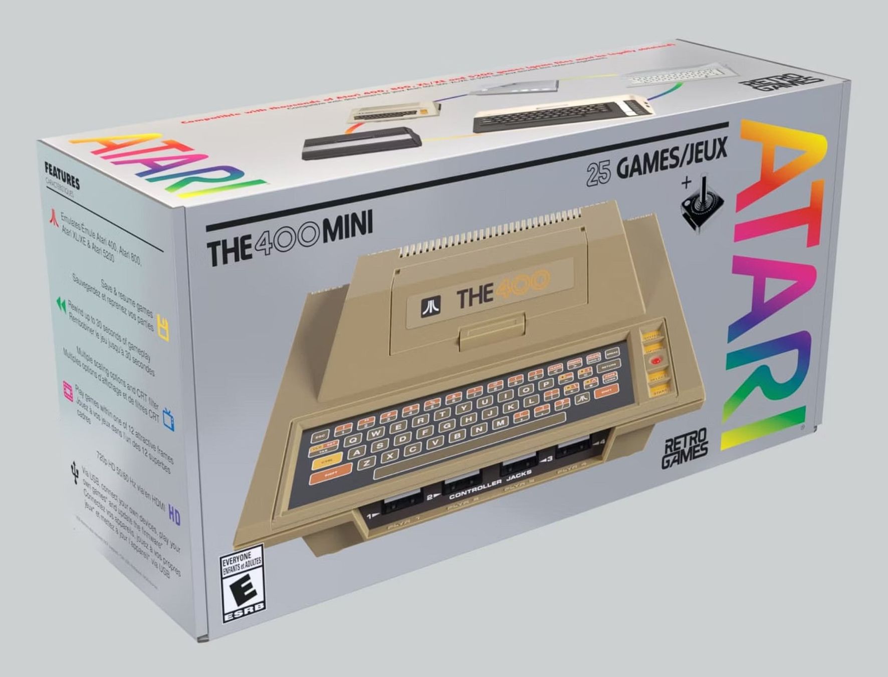 Atari Console: Atari Retro Konsole THE400 Mini + Garantie – Nuovo (secondo la descrizione) da Zürich venduto da CPKFU 2