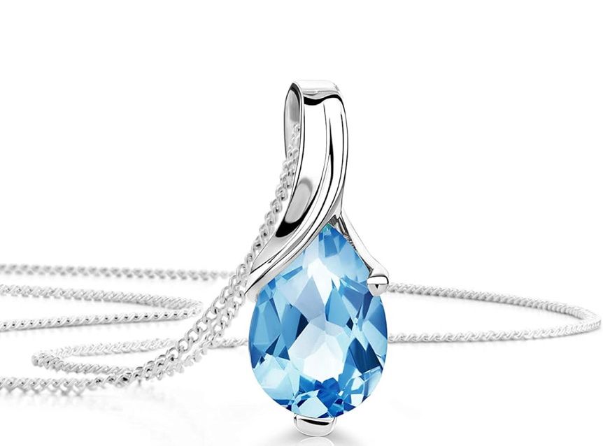 Ketten: Topas Halskette aus 14karat – Neu und originalverpackt aus Hemmental von BlingBling1 1