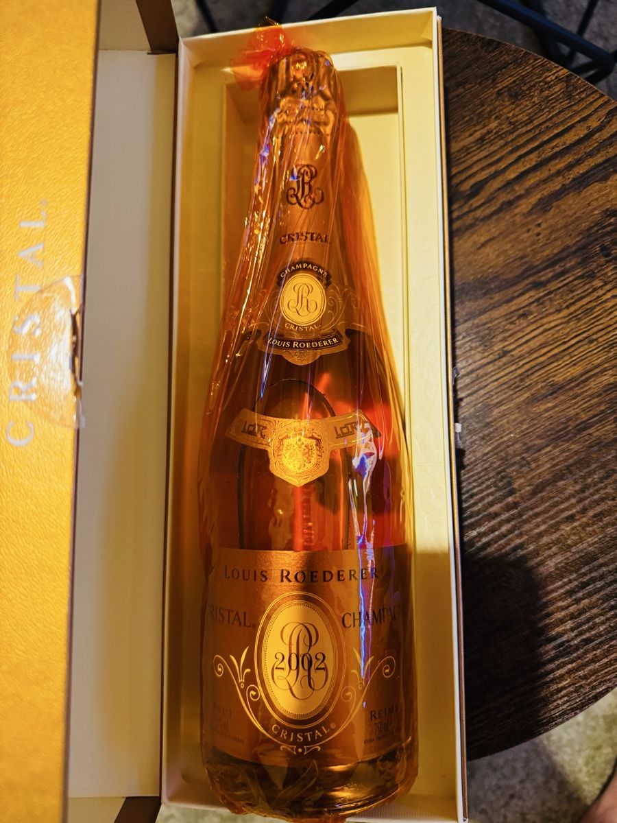 Louis Roederer Altro: Louis Roederer Cristal Champagne 2002 – Nuovo e nell'imballaggio originale da Genève venduto da mai_xtl6 1