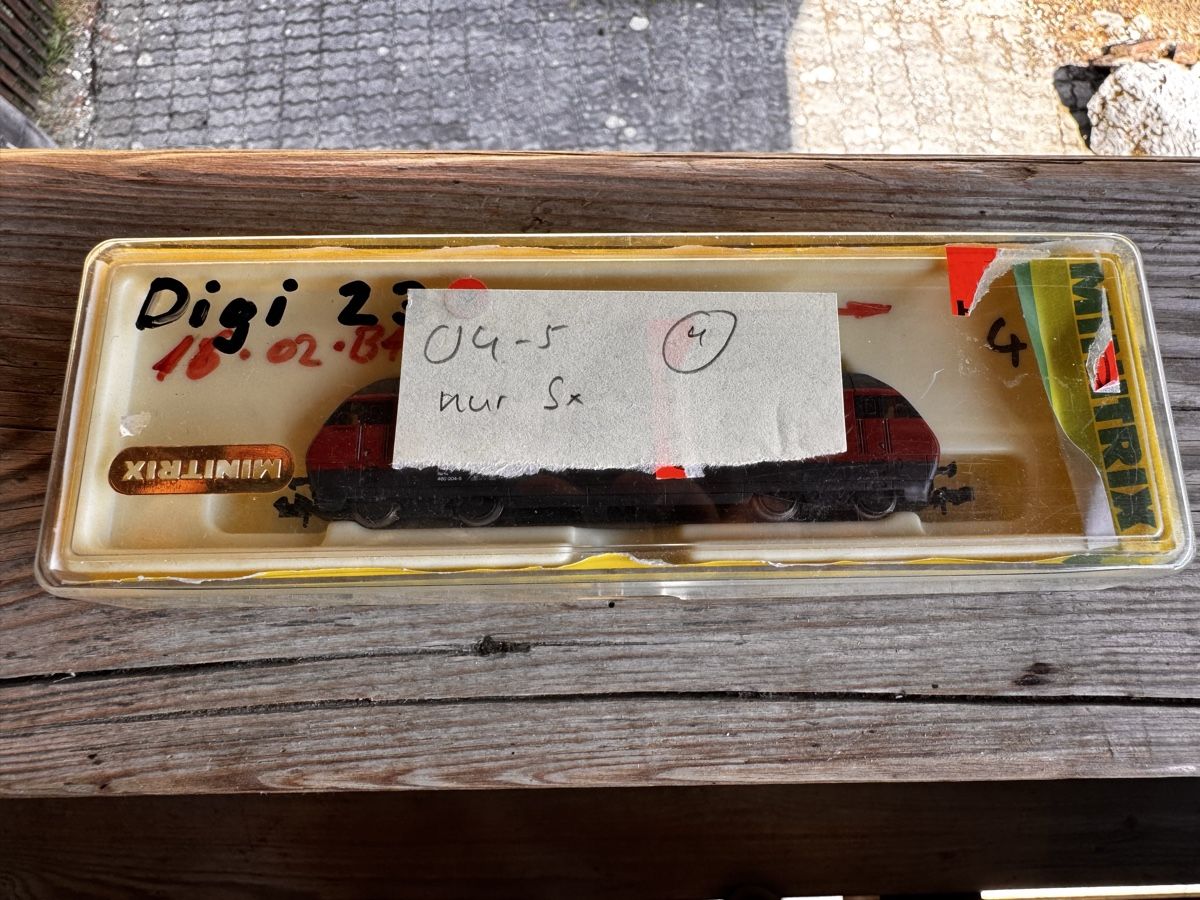 Trix Modellini di ferrovie: Minitrix Re 460, Selectrix – Usato da Kyburg-Buchegg venduto da Mlaett 5