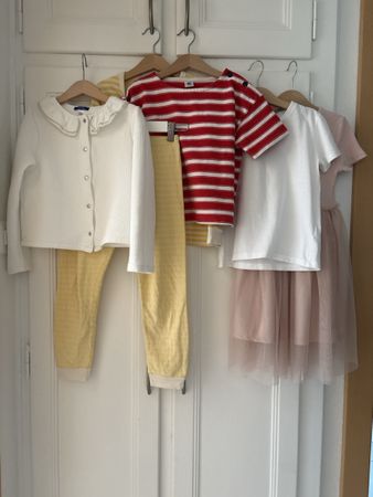 Kinderkleidung Set, Petit Bateau, H&M, Okaidi (128)