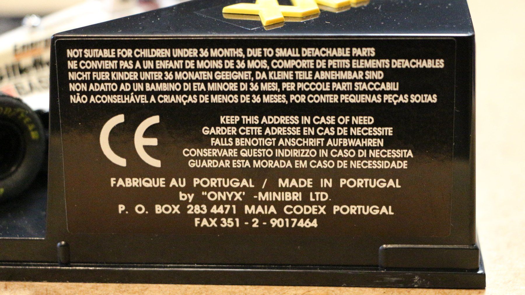 Onyx Modellini d'auto: Lola T93 von 1993 Nigel Mansell – Usato da Mörschwil venduto da Ferrari-V8 7