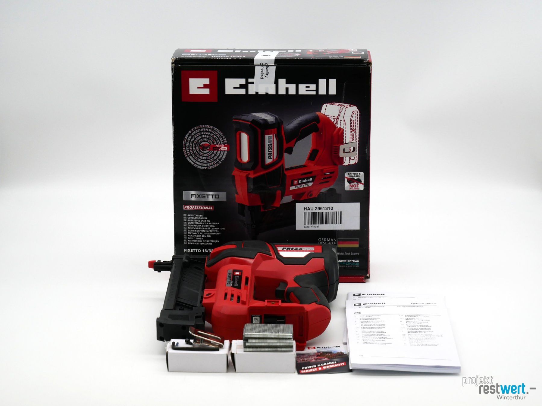Einhell Tous les outils: EINHELL Fixetto Akku-Tacker 18/38 S – Neuf (Voir description) à Winterthur par Restwert_Winterthur