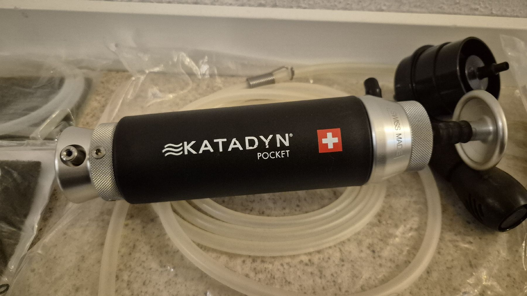 Katadyn Sanitari: Katadyn Pocket Wasser Microfilter  – Usato da Buchs AG venduto da EasyPeasy