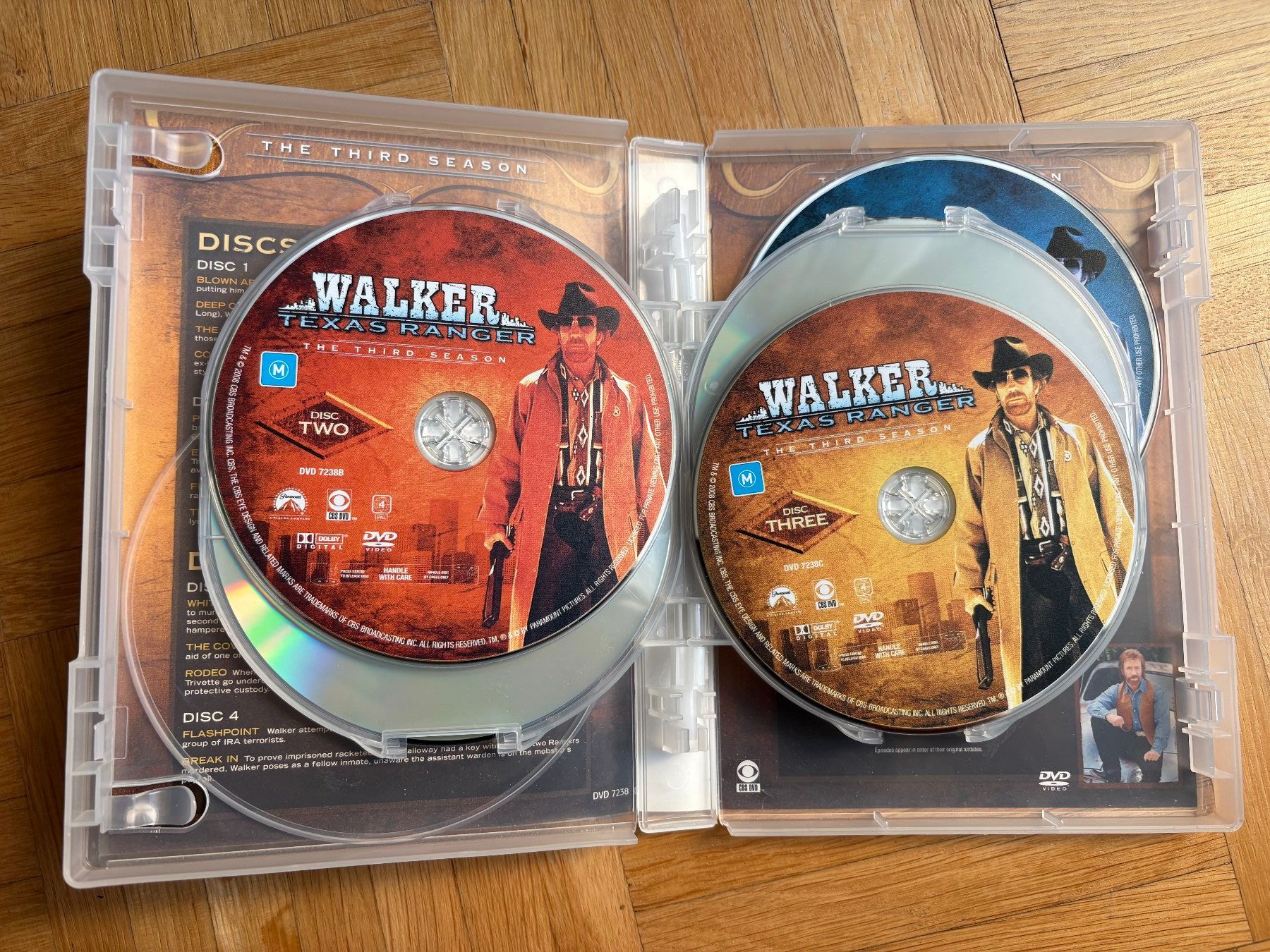 Alle DVDs: Walker, Texas Ranger - The Third Season - DVD – Gebraucht aus Zürich von Malcom 2