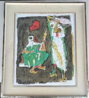 Alois Carigiet, Lithographie 38/100, handsigniert, 1962