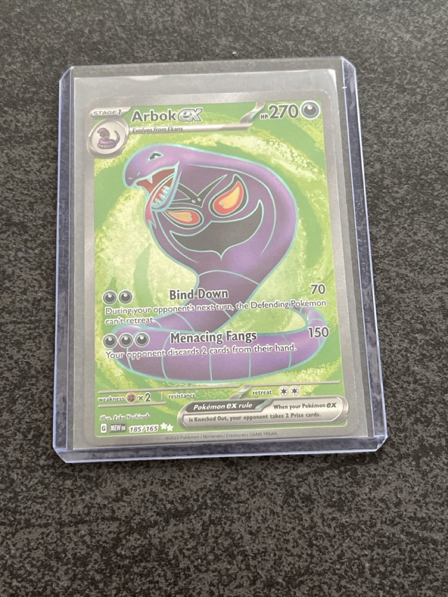 Pokémon Carte collezionabili: Pokémon Arbok EX – Nuovo (secondo la descrizione) da Zug venduto da Haegito