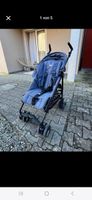 Buggy Peg Perego, jeansblau, Top Zustand