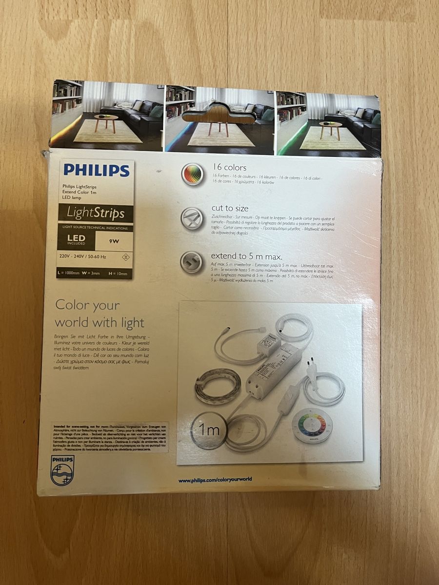 Philips Lichterketten & Leisten: Philips LightStrips, 1m, 16 Farben, LED, Neu! – Neu und originalverpackt aus Pfäffikon ZH von killi777 2