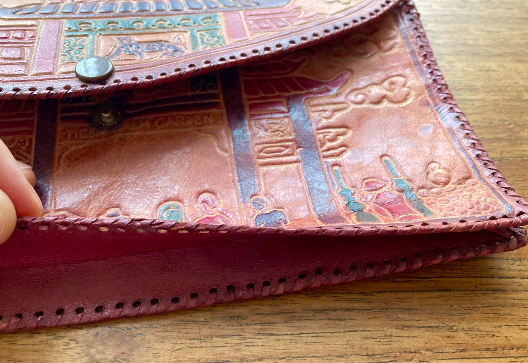 Borse: Kleine Ledertasche Clutch – Usato da Zürich venduto da tanteluzie 5