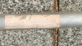 2 Alu-Installationsrohre Kabelrohre M25 Alconduit 308 cm