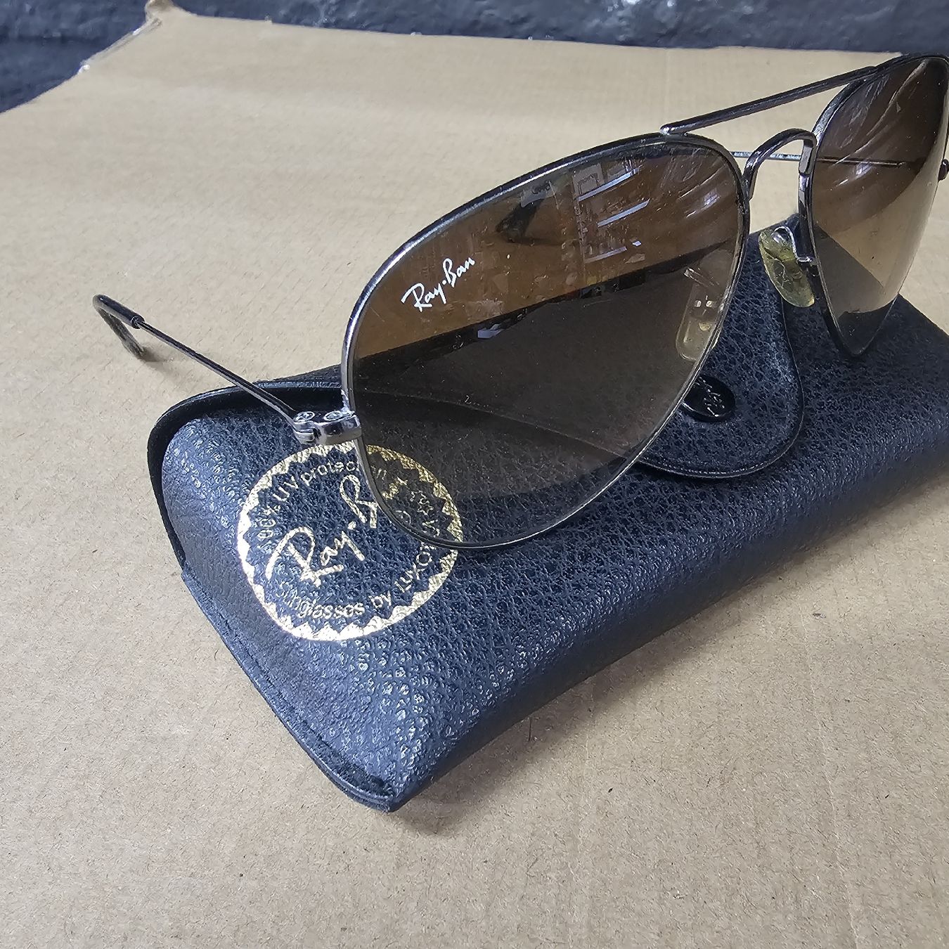 Ray-Ban Lunettes & Verres: Lunettes de soleil Ray-Ban Aviator  – D'occasion à rolle par Noma-collectible 1