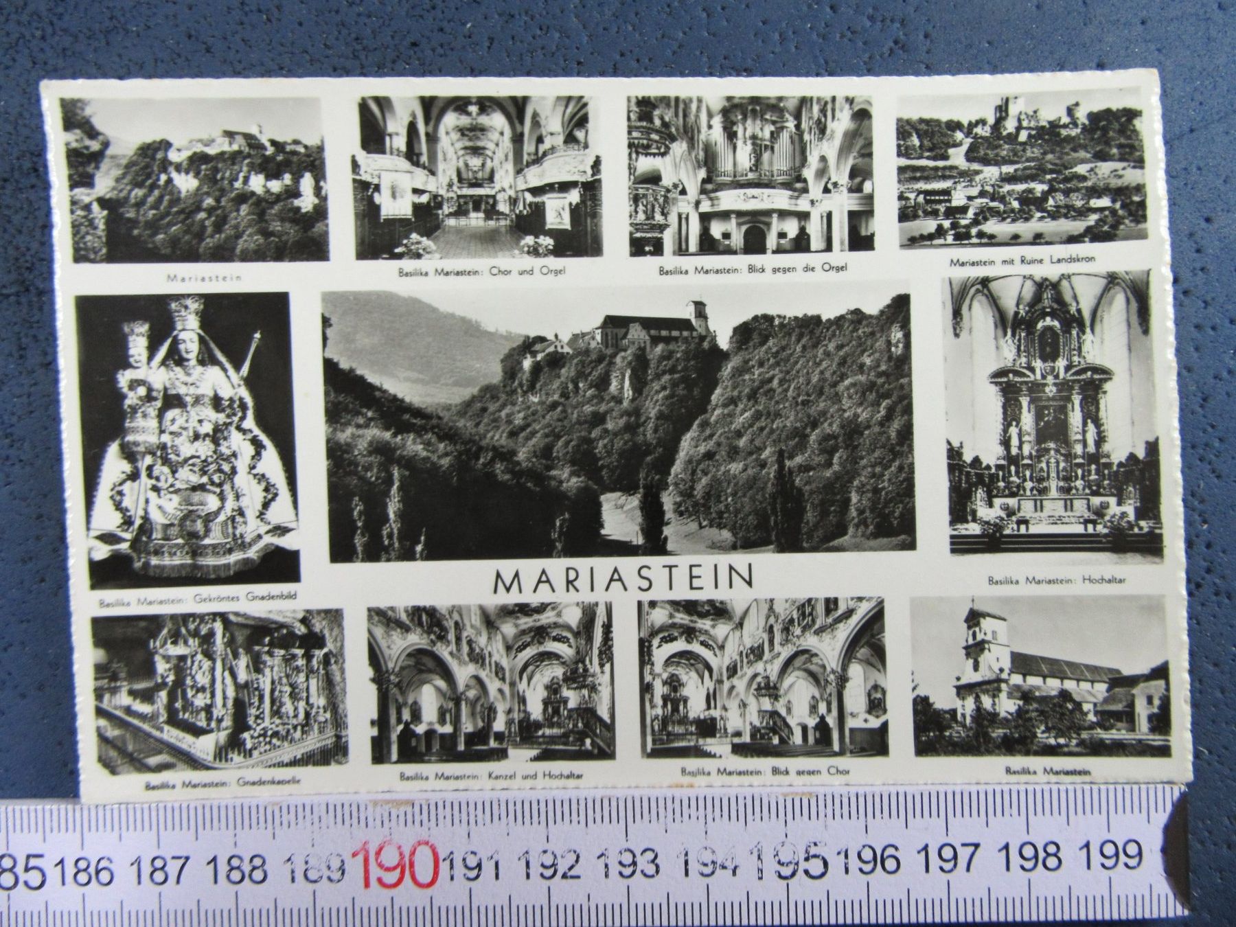 Cartoline postali: MARIASTEIN SO AK 11BILD-AK 1949 – Usato da Ettingen venduto da Hausi4711