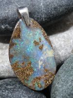 Boulder Opal Anhänger.