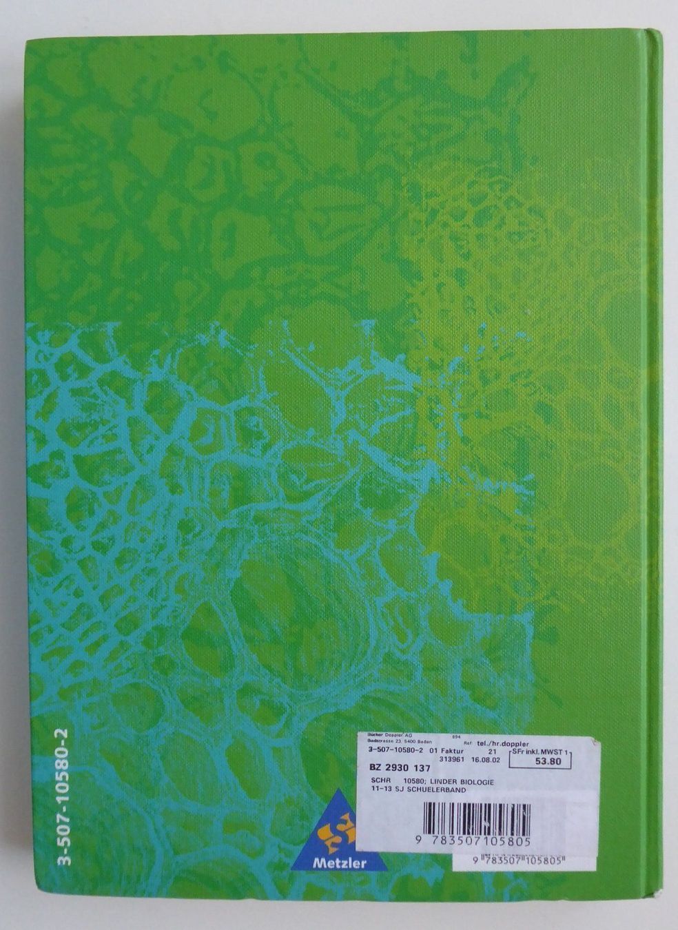 Libri: LINDER Biologie - Klassiker – Usato da Wettingen venduto da tonia3 1