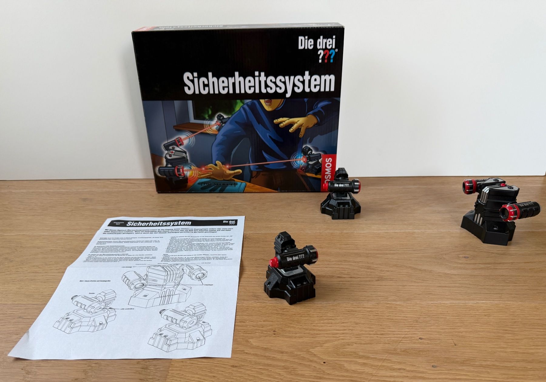 Kosmos Giocattoli: Die drei ??? - Sicherheitssystem – Usato da Aarau venduto da Ahoffa