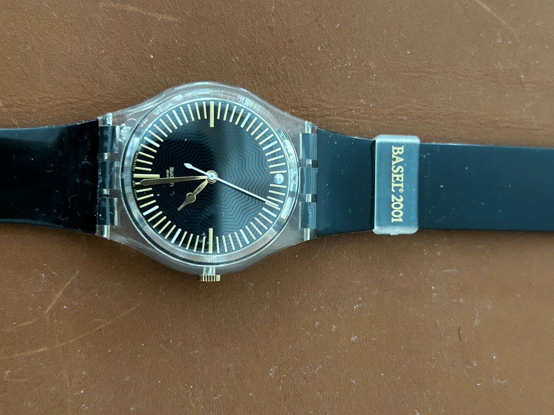 Swatch Uhren: Montre Swatch BASEL 2001 Edition spéciale ! – Neu und originalverpackt aus Tavannes von Zitume 1