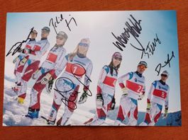 Swiss Ski 20•30cm Original signiertes Photo