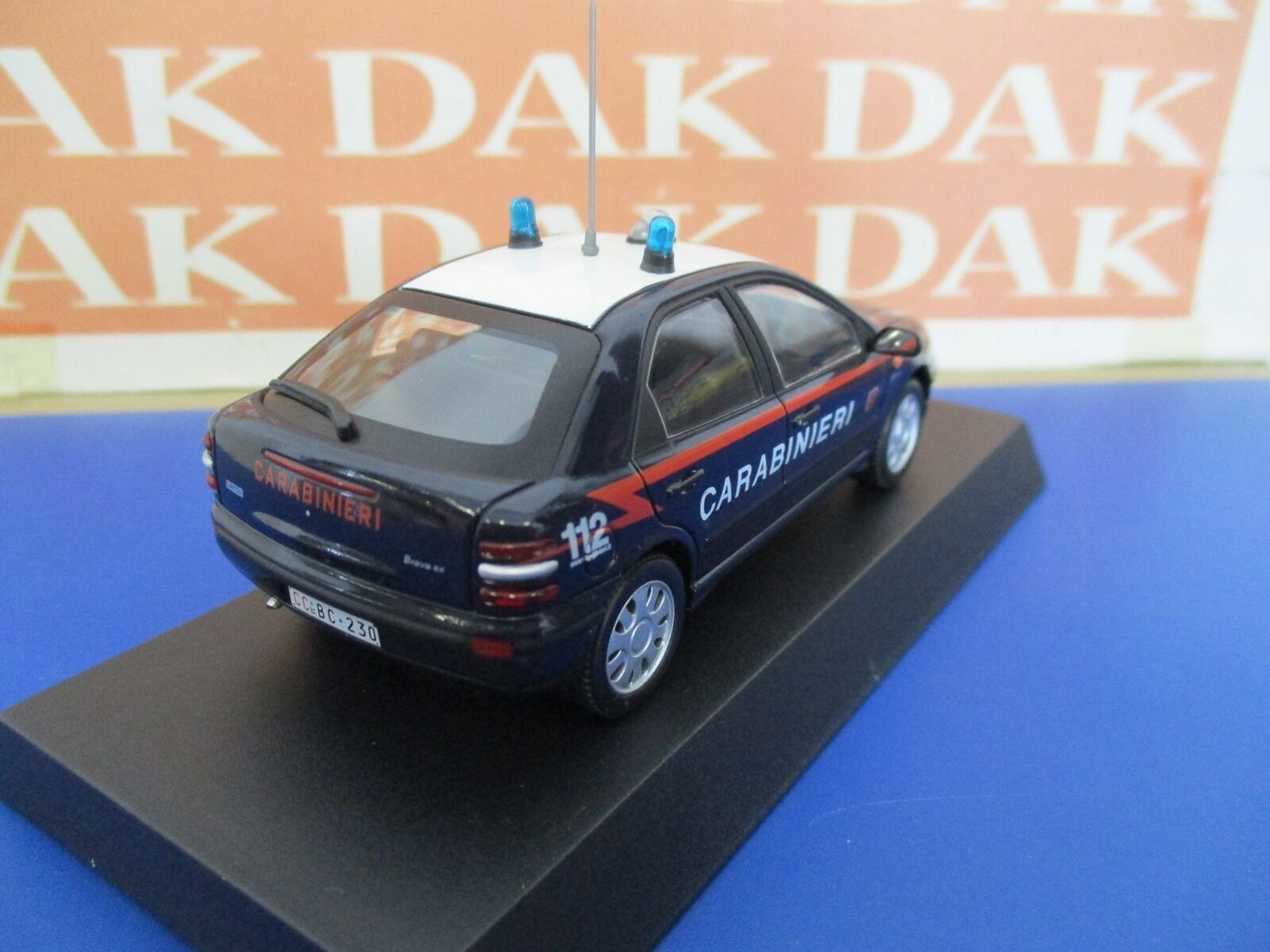 Fiat Modellini d'auto: Fiat Brava (2001) Carabinieri – Nuovo e nell'imballaggio originale da Flawil venduto da Imperiosud 4