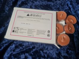 PartyLite - 12 Teelichter Cashmere + Cocoa