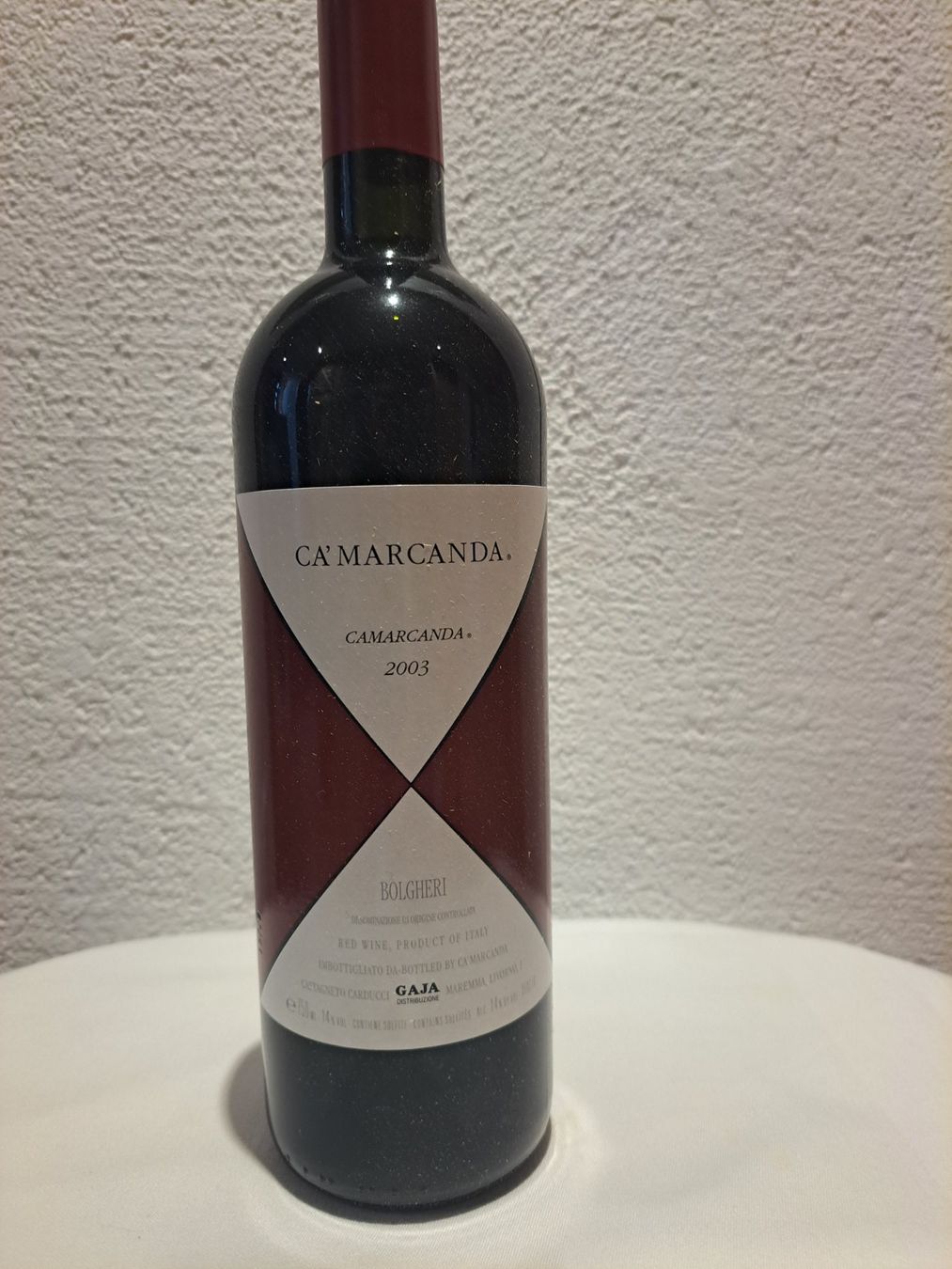 Vino: Car' Marcanda 2003 – Nuovo (secondo la descrizione) da Rabius venduto da Cavivens
