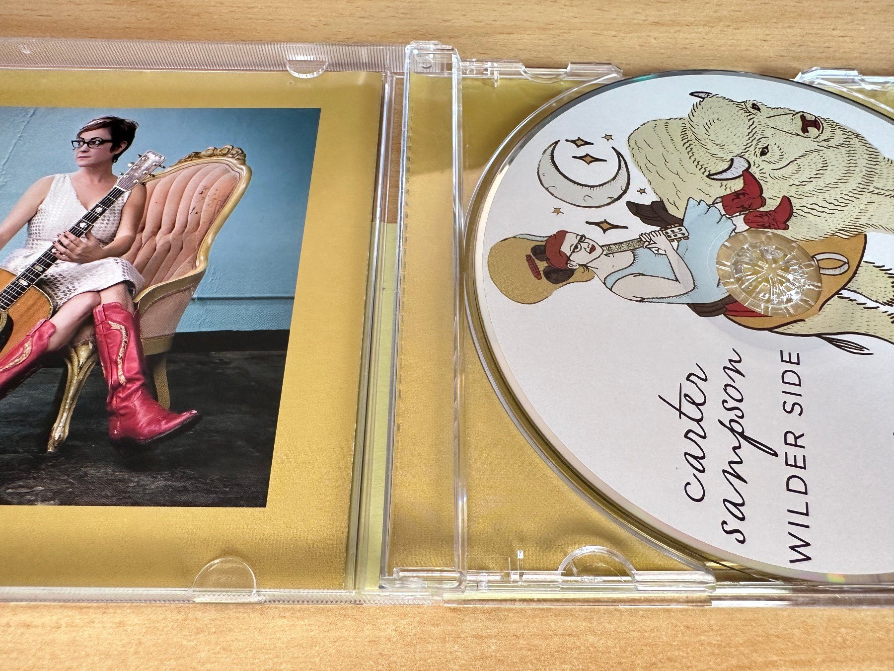 CD: Carter Sampson – Wilder Side – Usato da Rikon im Tösstal venduto da Alpenmutz 2