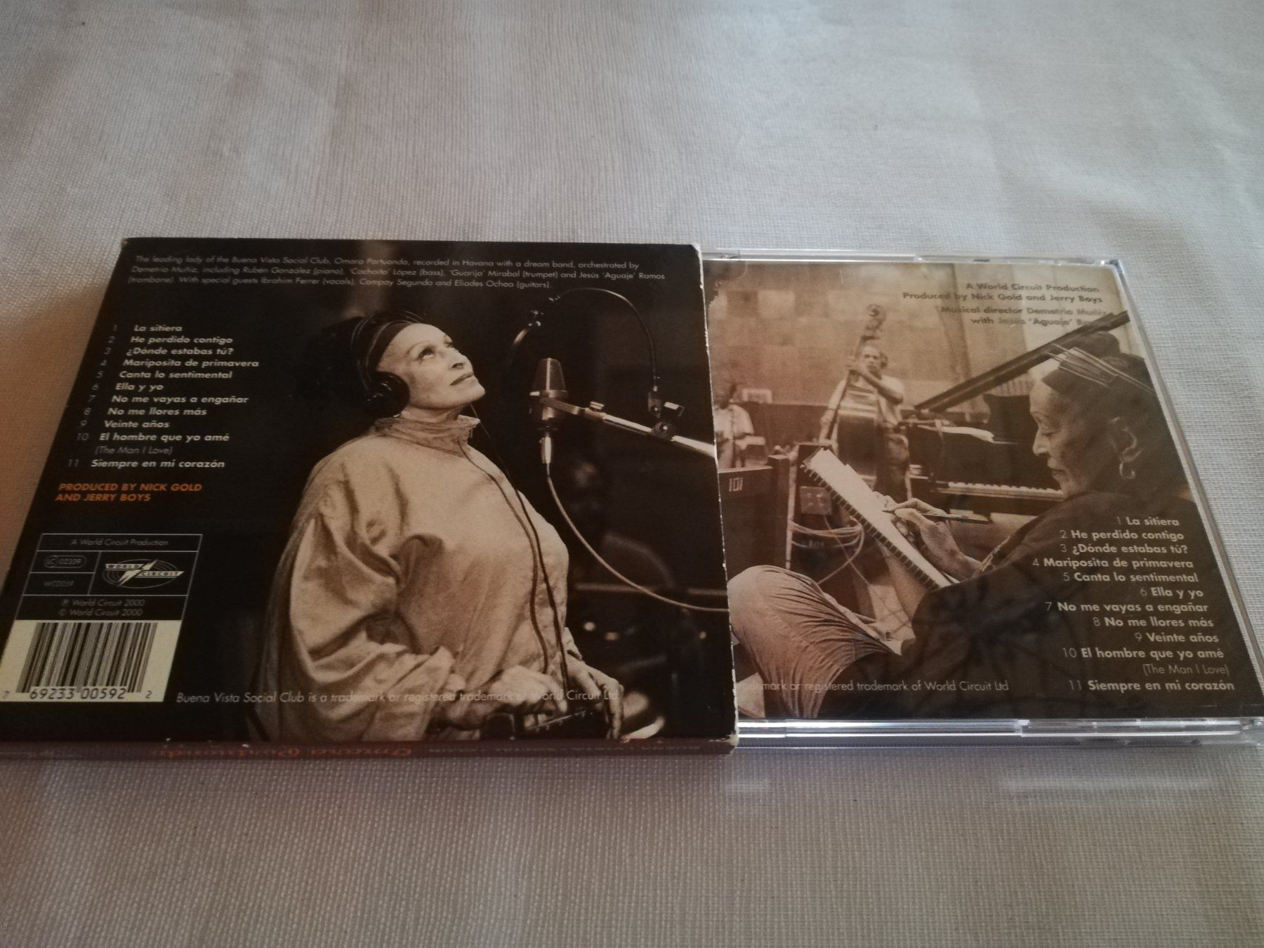 CD: OMARA - PORTUONDO – Usato da Bern venduto da Vinylsound.ch 1