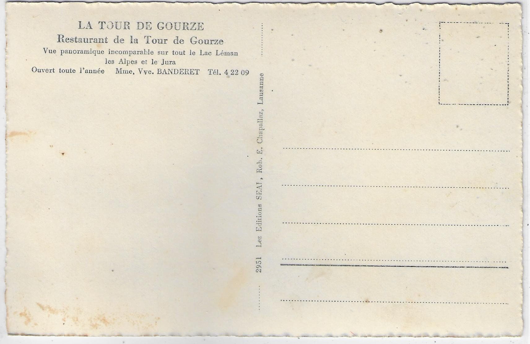 Cartoline postali: La Tour de Gourze – Usato da Ettingen venduto da Kartenplanet 1