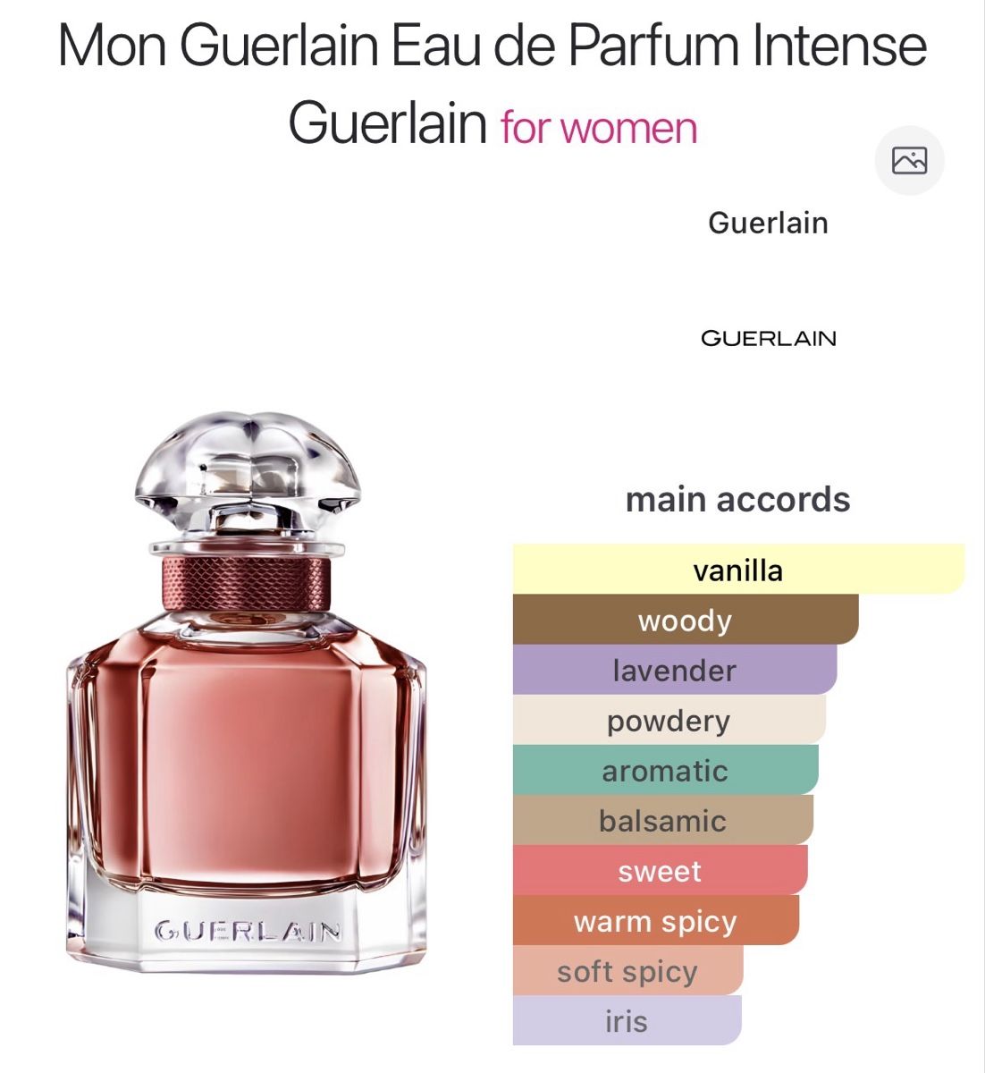 Guerlain Parfum & Eau de Toilette: Parfum Mon Guerlain Intense 50ml Eau de Parfum – Gebraucht aus Zürich von Thetimtam 3