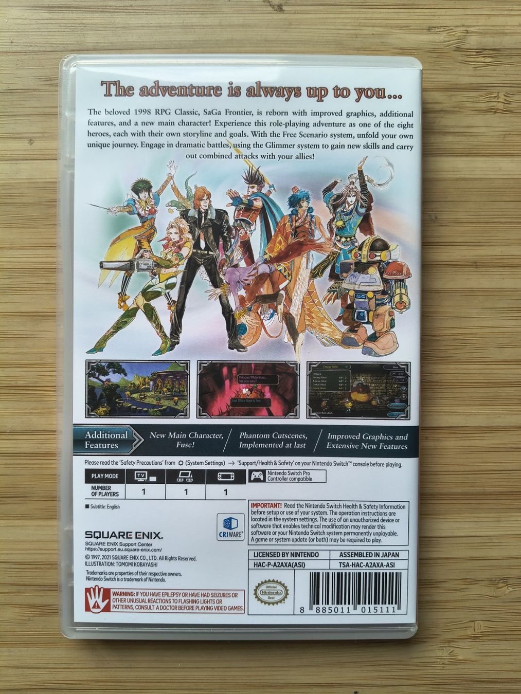 Giochi: Saga Frontier Remastered (Switch) – Usato da Riedholz venduto da ste_96cd 1